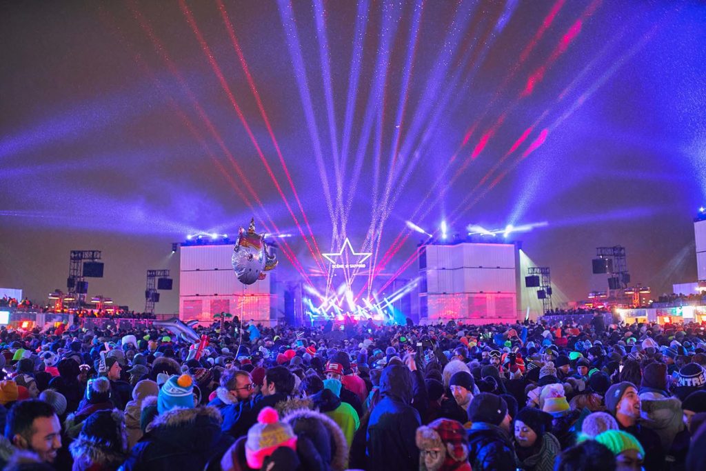 book our igloofest package to enjoy a night at this international electronic music winter festival in old montreal
