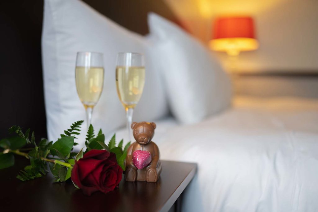 Book our romantic package to celebrate Valentine's Day 