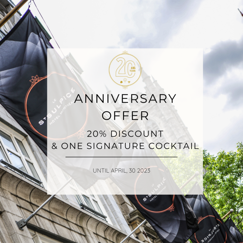 book your spring getaway with our 20th special anniversary offer.